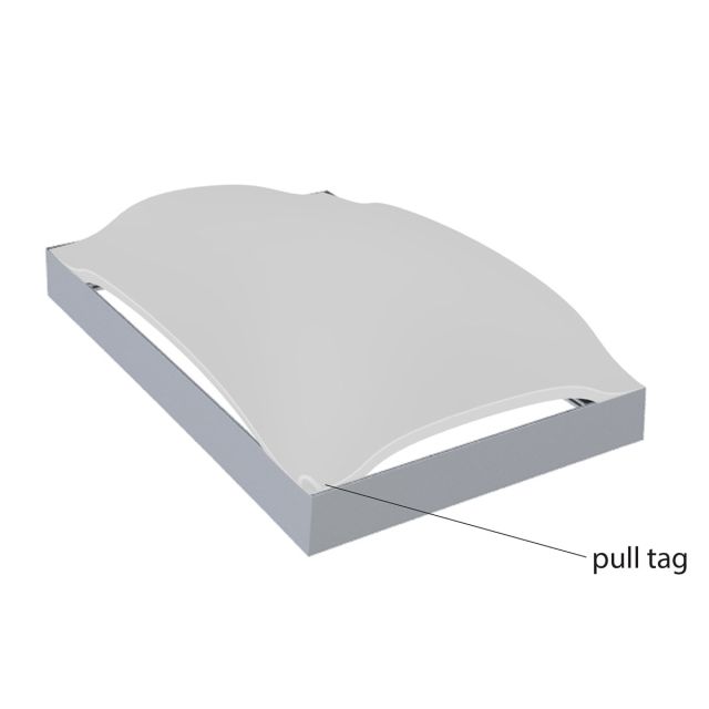 96x120 Blank SEG Fabric