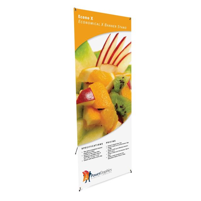 Econo X Large Portable X Banner Stand