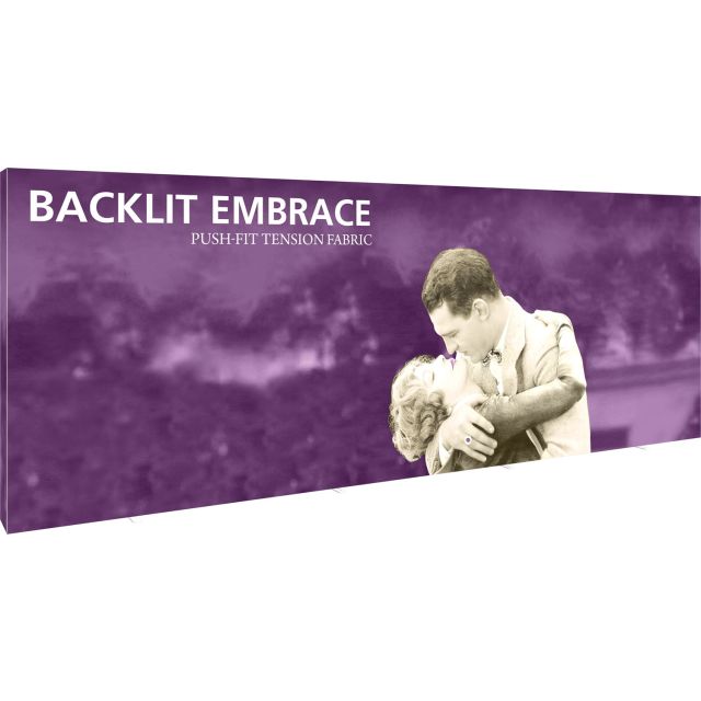 Embrace Backlit 20' Tension Fabric Display