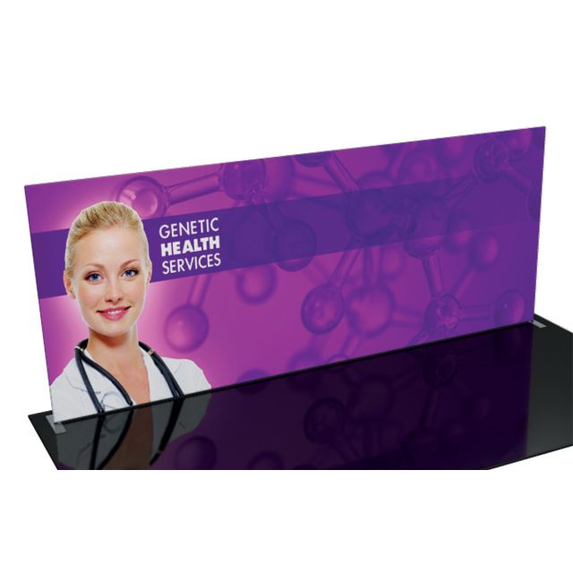 Formulate 20 ft Straight Wall Tension Fabric Display