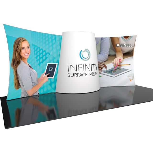 Formulate Designer Series 20 ft Kit 3 Fabric Trade Show Display