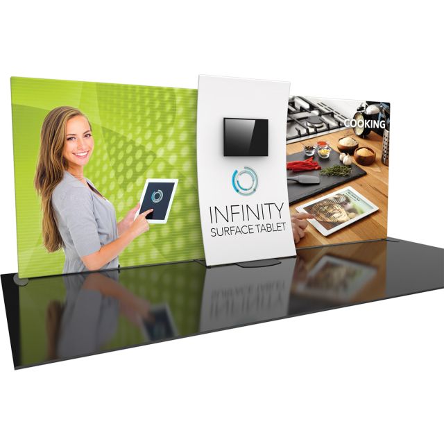 Formulate Designer Series 20 ft Kit 5 Fabric Trade Show Display