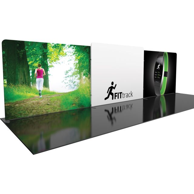 Formulate Designer Series 30 ft Kit 5 Fabric Trade Show Display