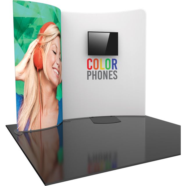 Formulate Designer Series 10 ft Kit 1 Fabric Trade Show Display