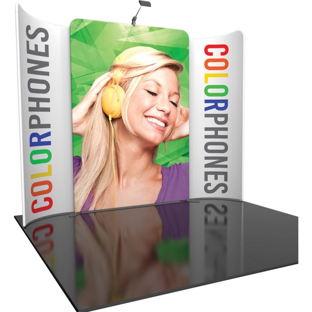 Formulate Designer Series 10 ft Kit 2 Fabric Trade Show Display