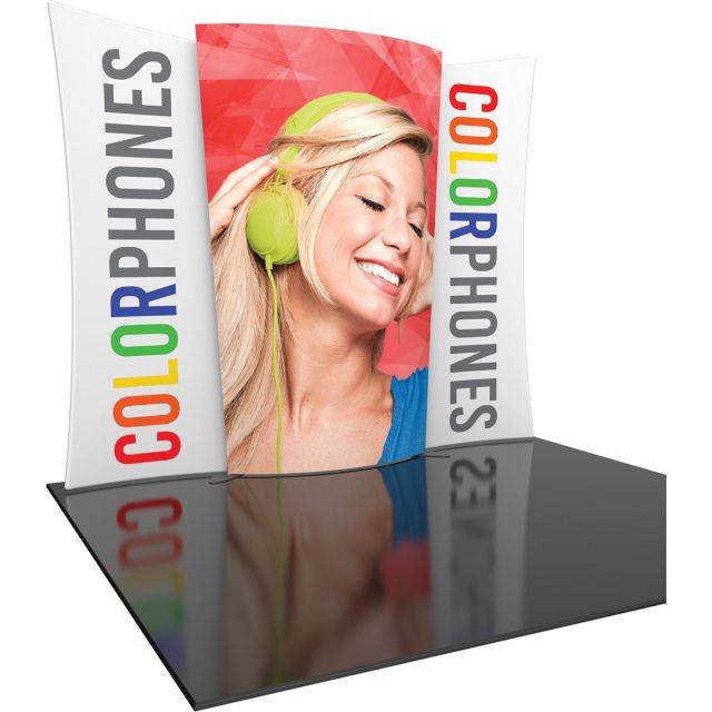 Formulate Designer Series 10 ft Kit 5 Fabric Trade Show Display