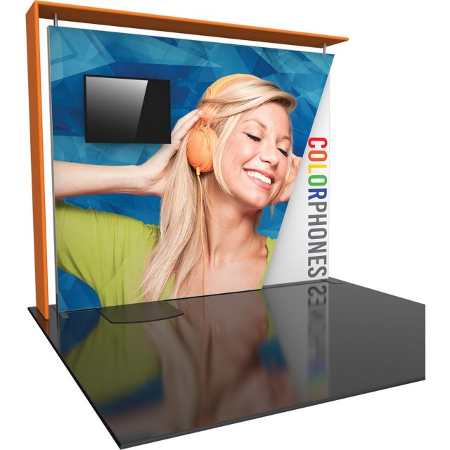 Formulate Designer Series 10 ft Kit 8 Fabric Trade Show Display