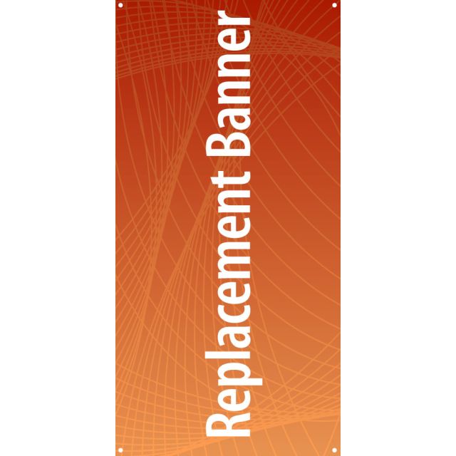 39 x 78.5 Banner for Outdoor Banner Stands