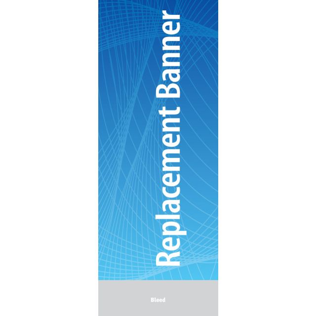 33.4 x 78.5 Banner for Metro 2 Retractable Stands