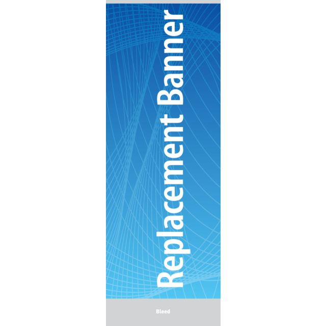 33.4 x 85.625 Banner for Banner Bug Retractable Stands