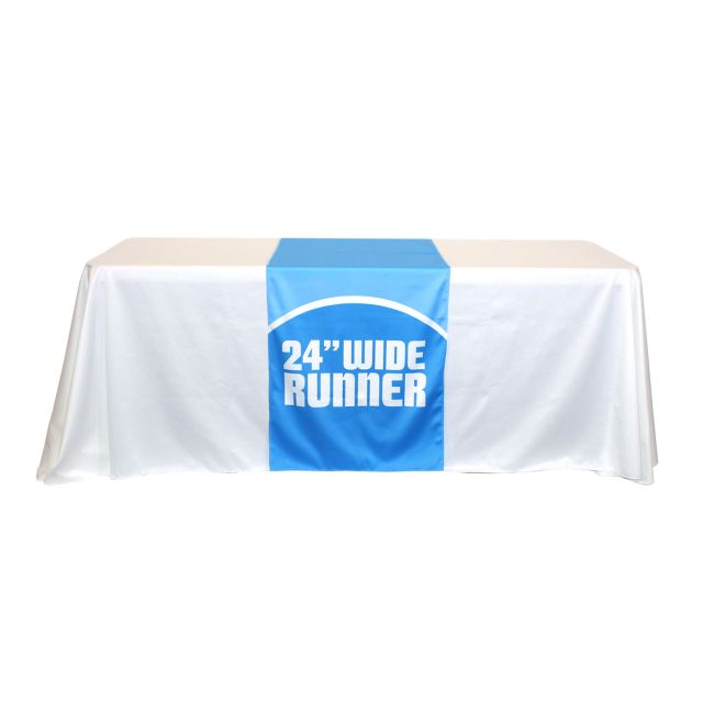 Full Color 24 Inch Wide Table Runner
