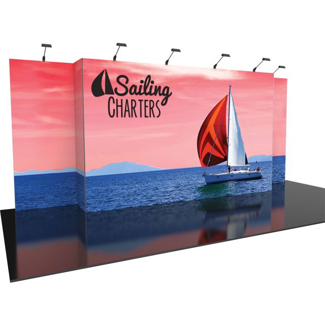 Vector Frame Exhibit Kit 7 Tension Fabric Display