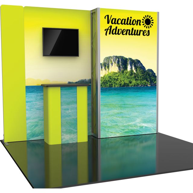 Vector Frame Exhibit Kit 16 Tension Fabric Display