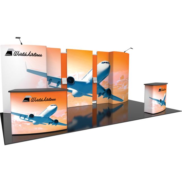 Vector Frame Exhibit Kit 19 Tension Fabric Display
