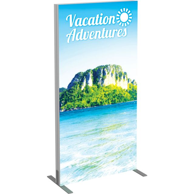 Vector Frame Backlit Display 3x6 Illuminated Tension Fabric Display