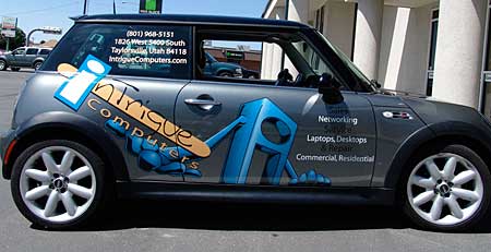 Power Graphics Partial Vehicle Wrap