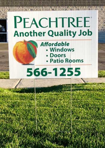 Custom Full Color Yard Signs